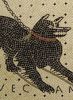Reproduktion römisches Mosaik »Vorsicht vor dem Hund«