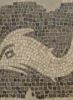 Reproduktion römisches Mosaik Delfin