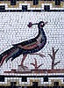 Reproduktion römisches Mosaik Pfau